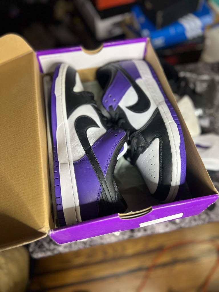 Nike SB Dunk Low Pro "Court Purple" (Style Code: BQ6817-500) *NEW*