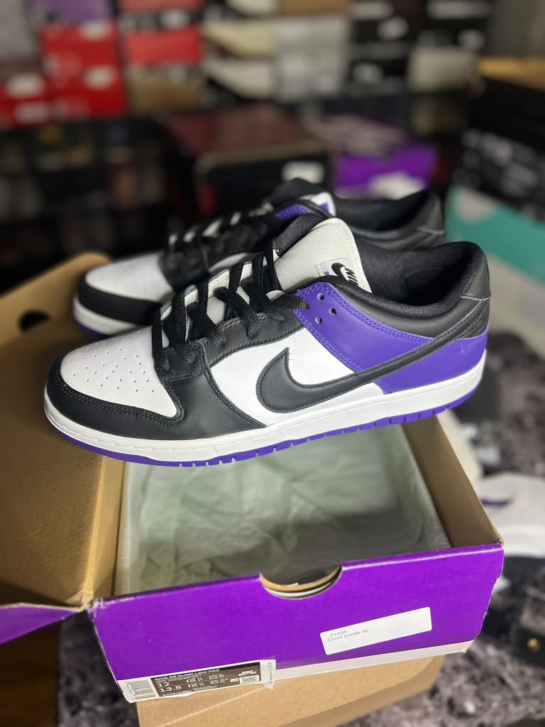 Nike SB Dunk Low Pro "Court Purple" (Style Code: BQ6817-500) *NEW*