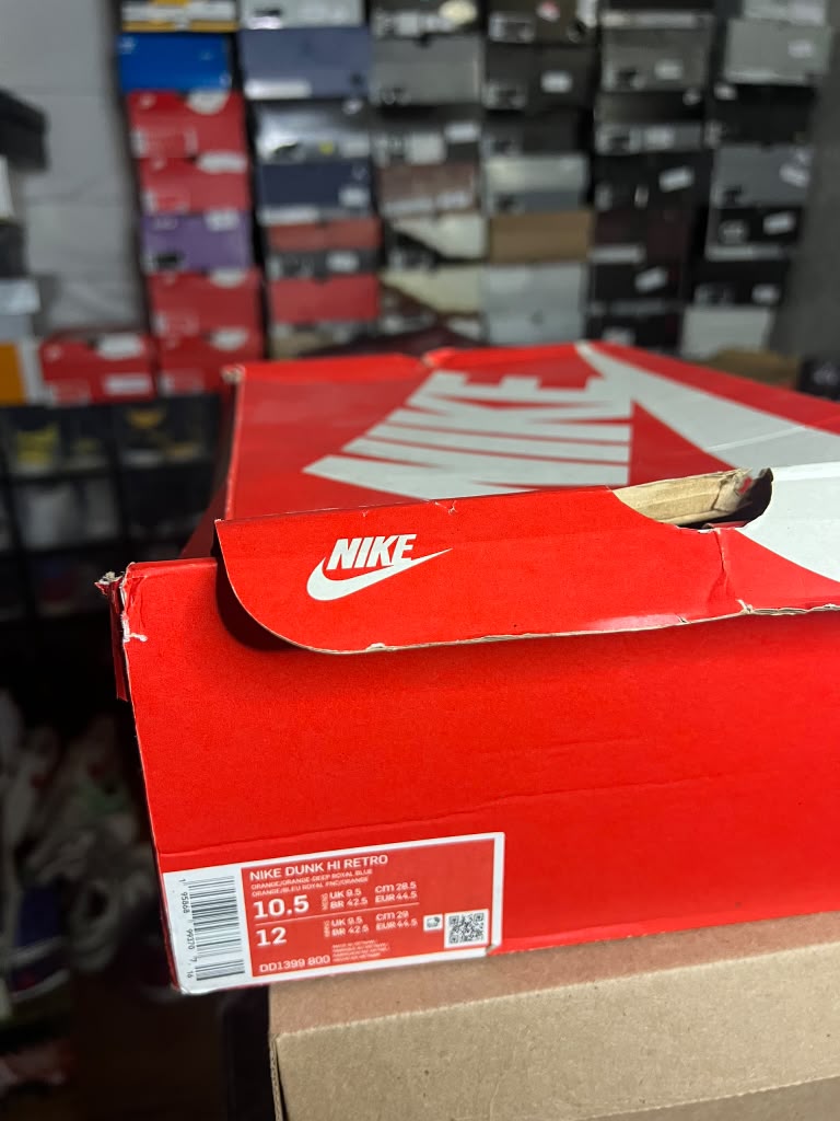 Nike Dunk High Retro "Knicks / Orange and Deep Royal" (Style Code: DD1399-800) *NEW*