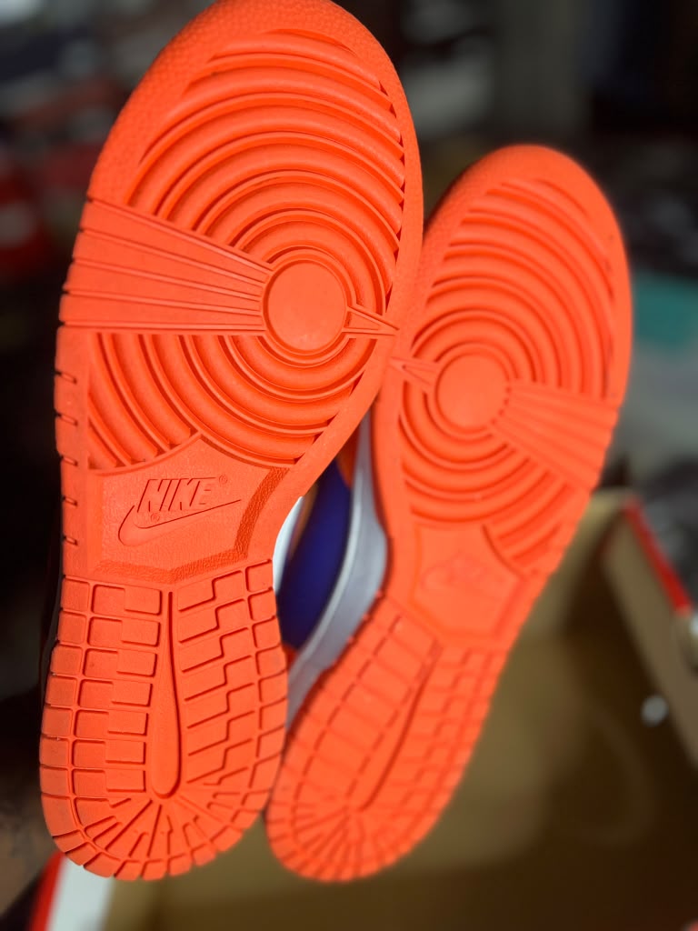 Nike Dunk High Retro "Knicks / Orange and Deep Royal" (Style Code: DD1399-800) *NEW*
