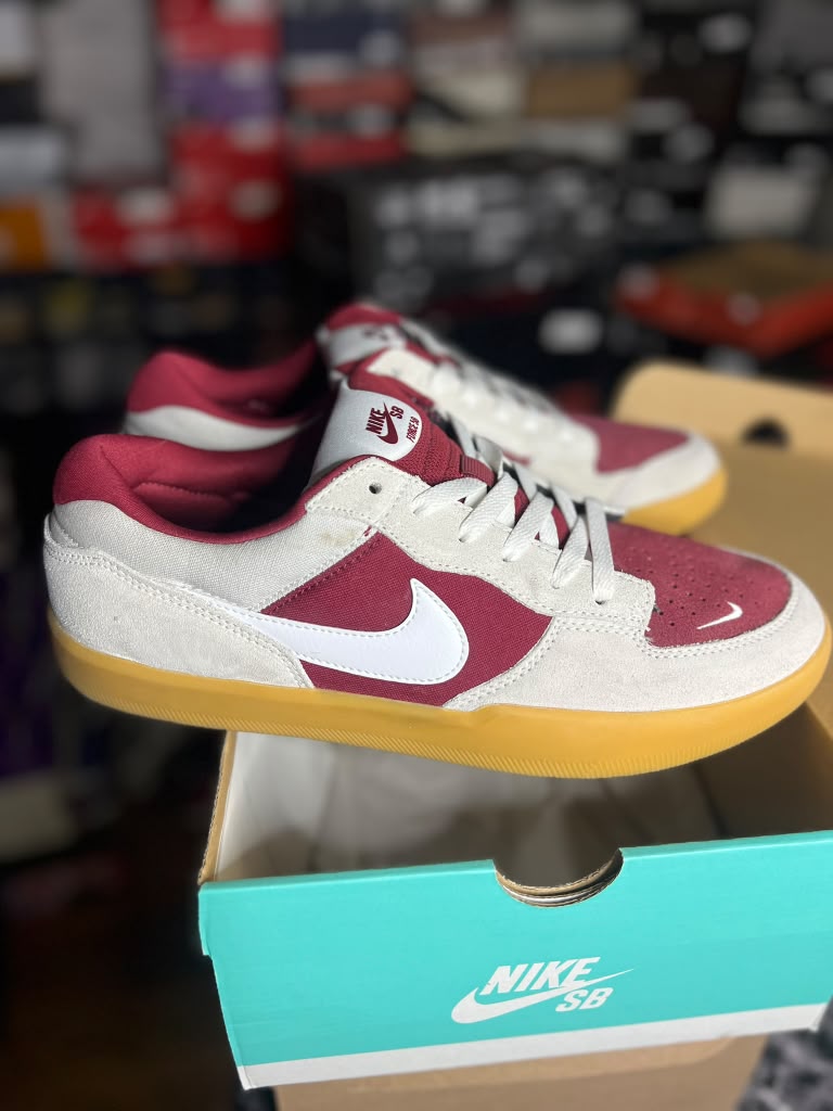 Nike SB Force 58 "Siren Red / White" (Style Code: DV5477-601) *NEW*