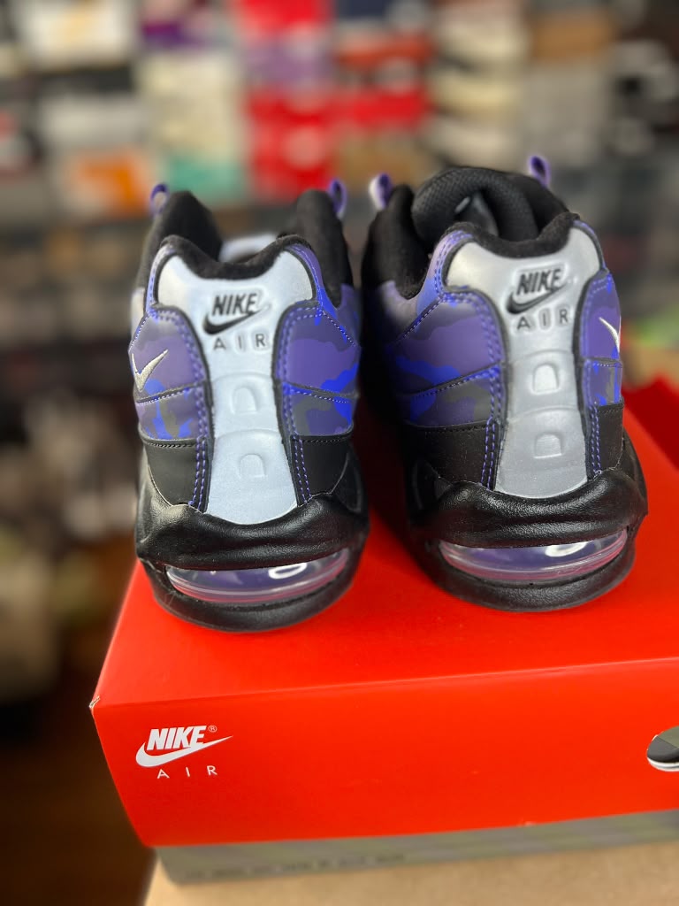 Nike Air Max 95 OG QS "Court Purple / Wild Grape Camo" (Style Code: HQ1973-500) *NEW*