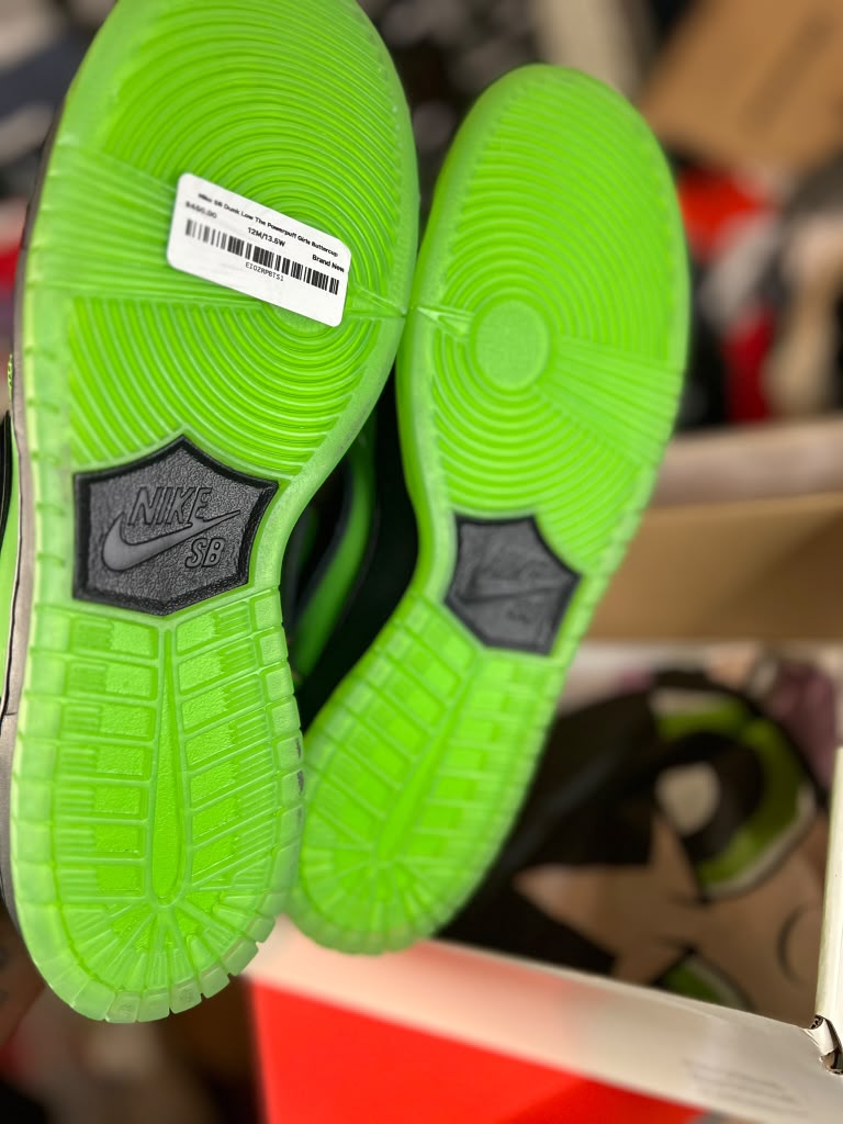 The Powerpuff Girls x Nike Dunk Low Pro SB QS "Buttercup" (Style Code: FZ8319-300) *NEW*