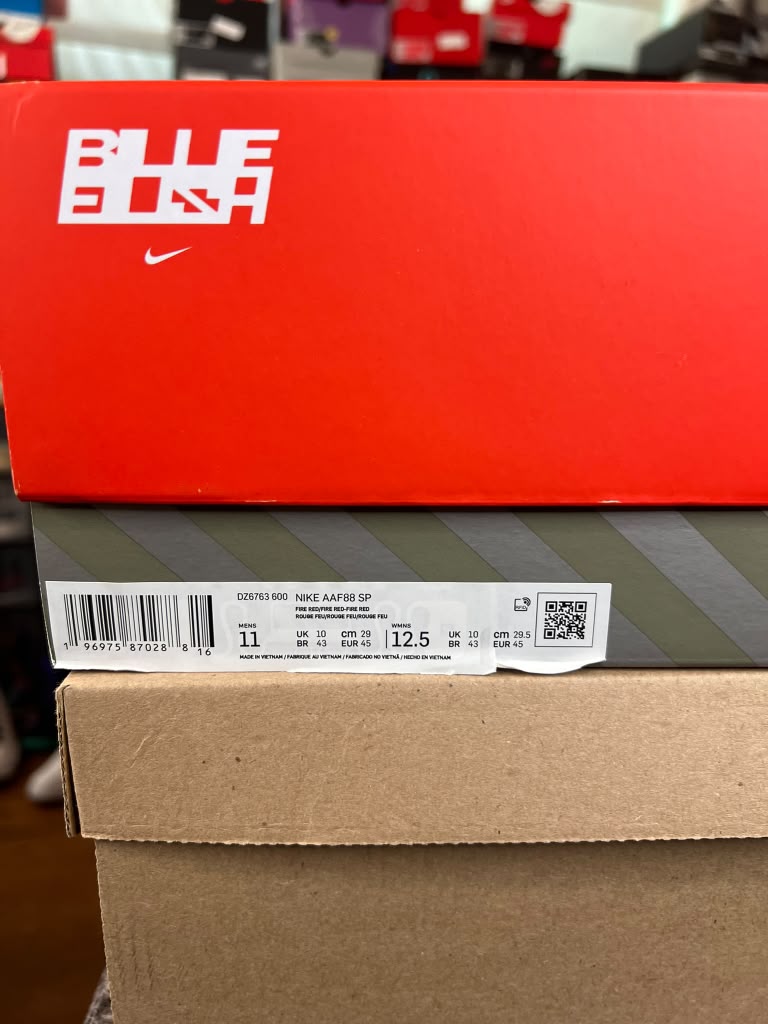 Billie Eilish x Nike Air Alpha Force 88 SP "Triple Red / Fire Red" (Style Code: DZ6763-600) *NEW*