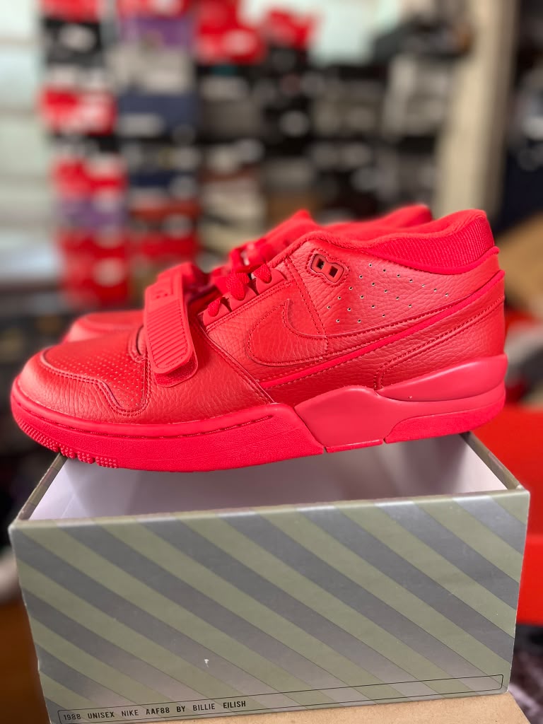 Billie Eilish x Nike Air Alpha Force 88 SP "Triple Red / Fire Red" (Style Code: DZ6763-600) *NEW*