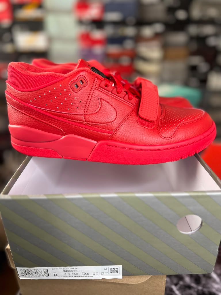 Billie Eilish x Nike Air Alpha Force 88 SP "Triple Red / Fire Red" (Style Code: DZ6763-600) *NEW*