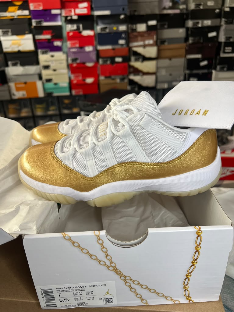 Air Jordan 11 Retro Low "Mother's Day" (Style Code: AH7860-102) *NEW*