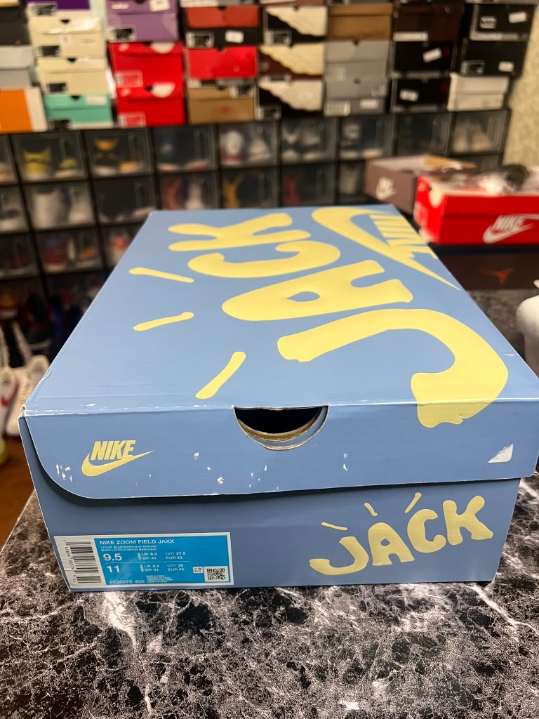 Travis Scott x Nike Zoom Field Jaxx "Leche Blue" (Style Code: HQ3072-400) *NEW*