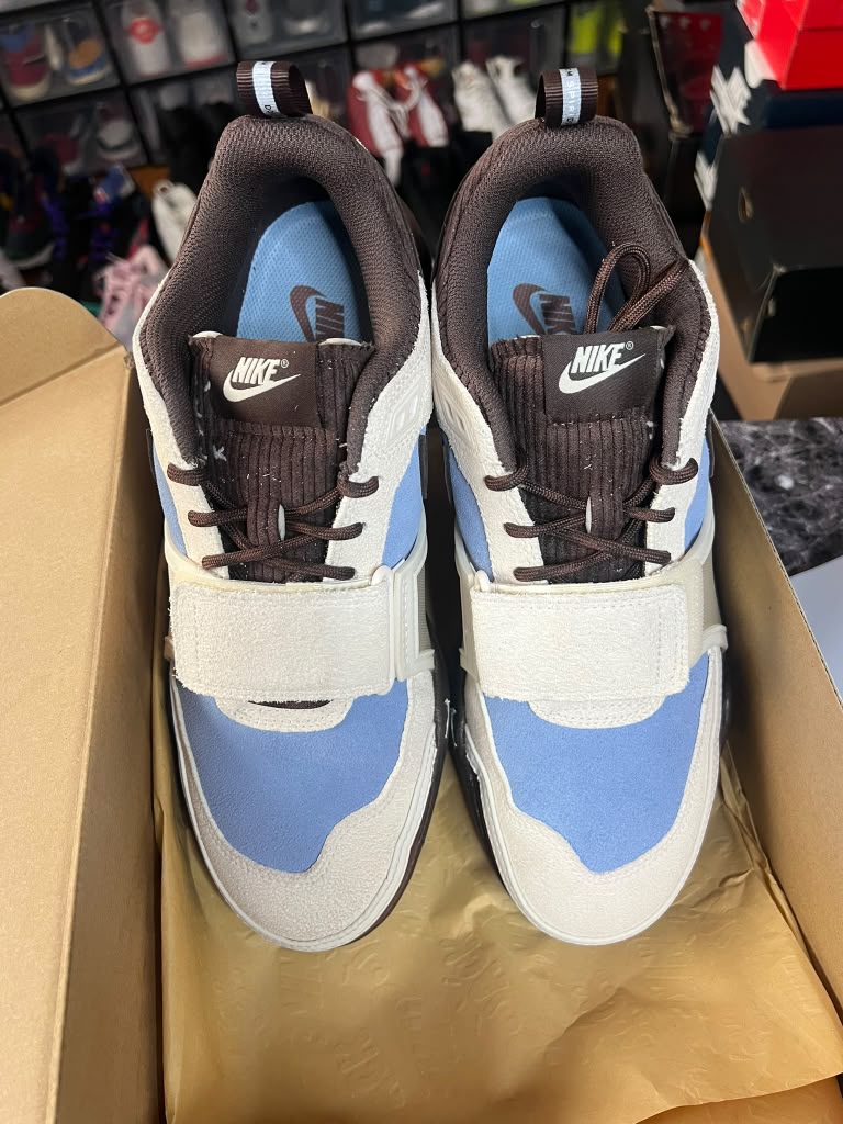 Travis Scott x Nike Zoom Field Jaxx "Leche Blue" (Style Code: HQ3072-400) *NEW*