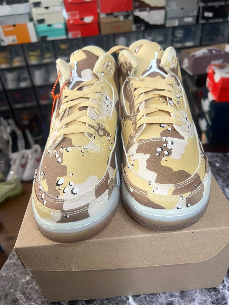 WNBA x Air Jordan 3 Retro TEX "Desert Camo" (Style Code: HM4301-200) *NEW-NO BOX*