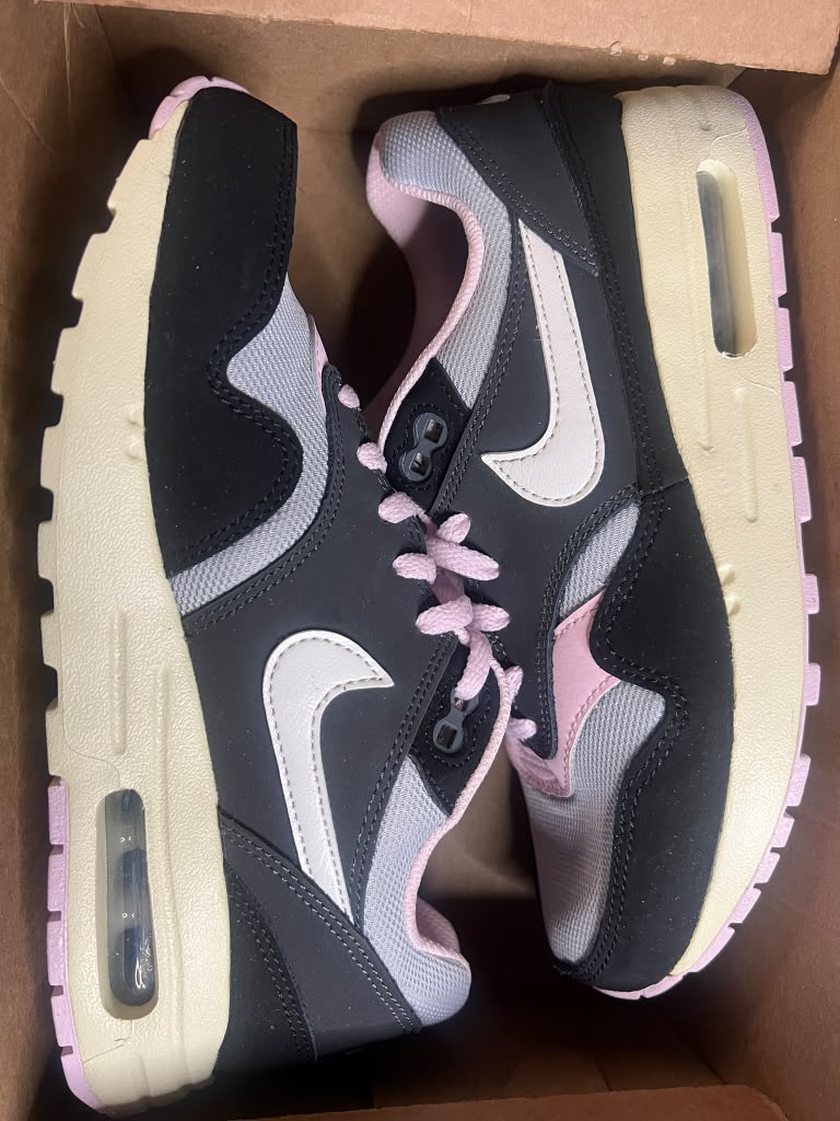 Nike Air Max 1 GS "Anthracite Pink Foam" (Style Code: DZ3307-004) *NEW*