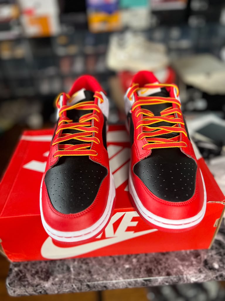 Nike Dunk Low Retro "Black/University Red" (Style Code: IV2706-010) *NEW*