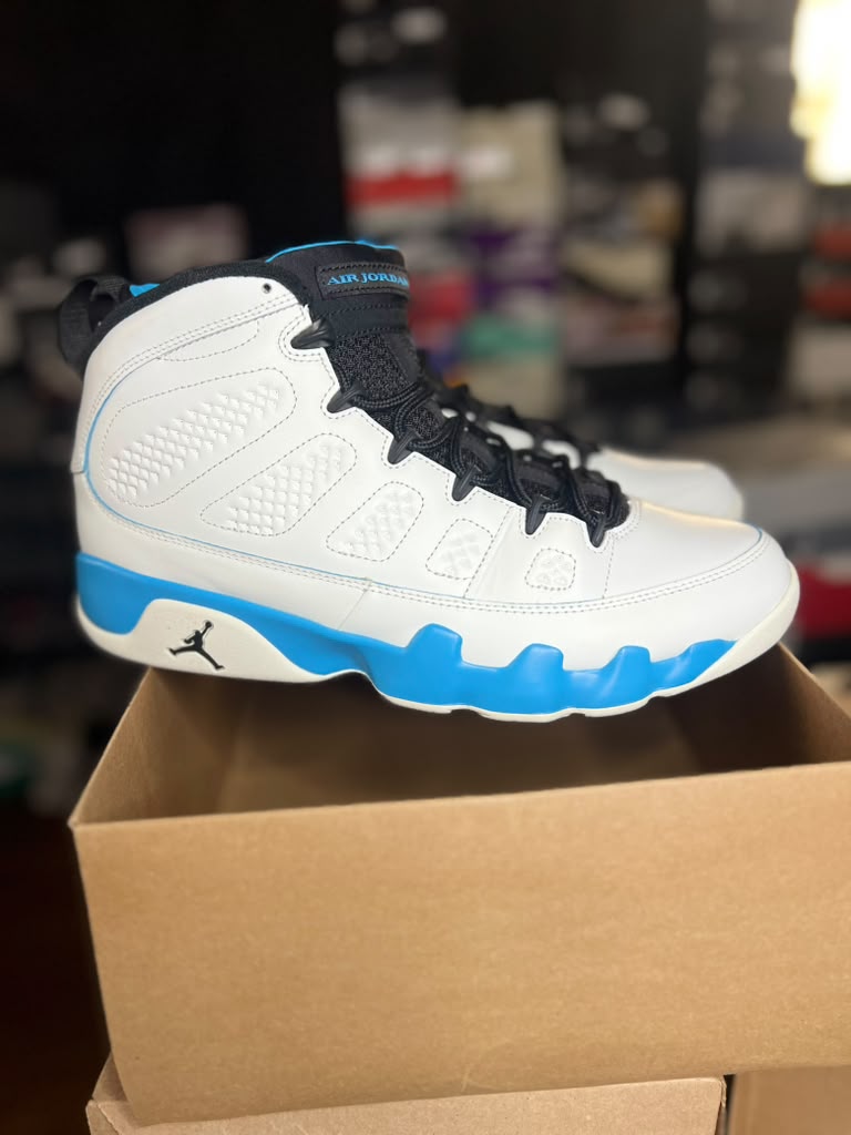 Air Jordan 9 Retro "Powder Blue" (Style Code: FQ8992-101) *NEW*
