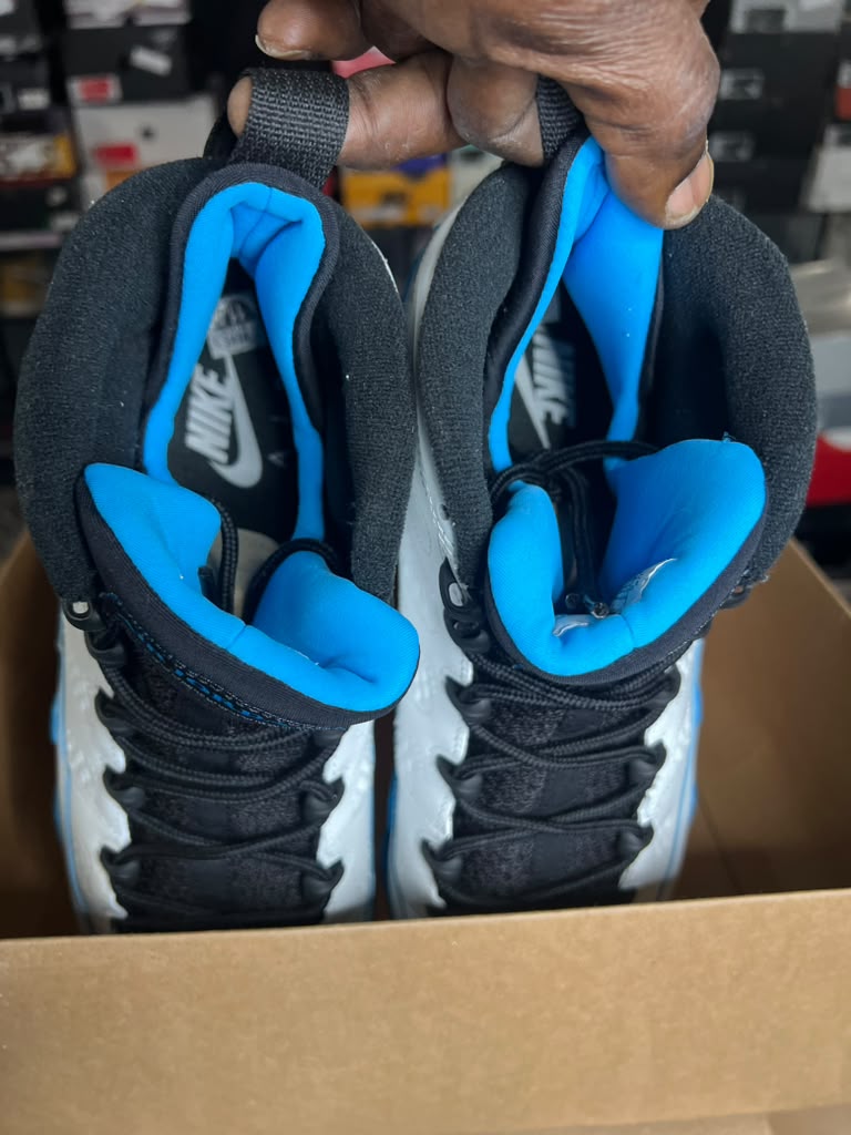 Air Jordan 9 Retro "Powder Blue" (Style Code: FQ8992-101) *NEW*