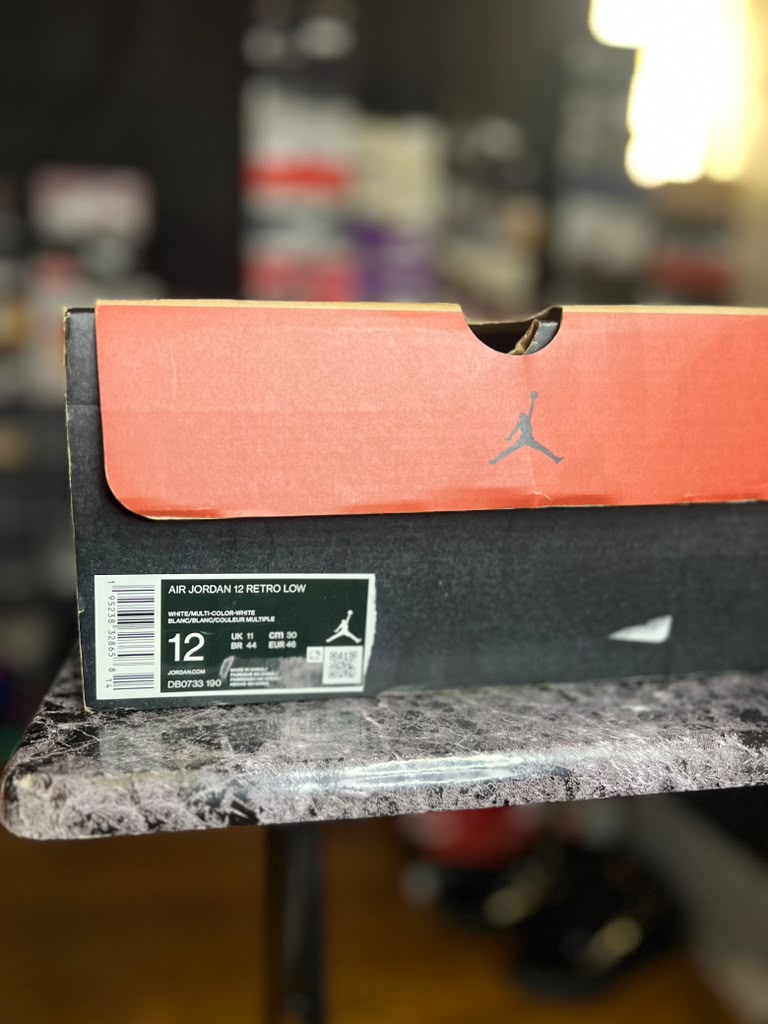 Air Jordan 12 Retro Low "Easter / Lagoon Pulse" (Style Code: DB0733-190) *PRE-LOVED*