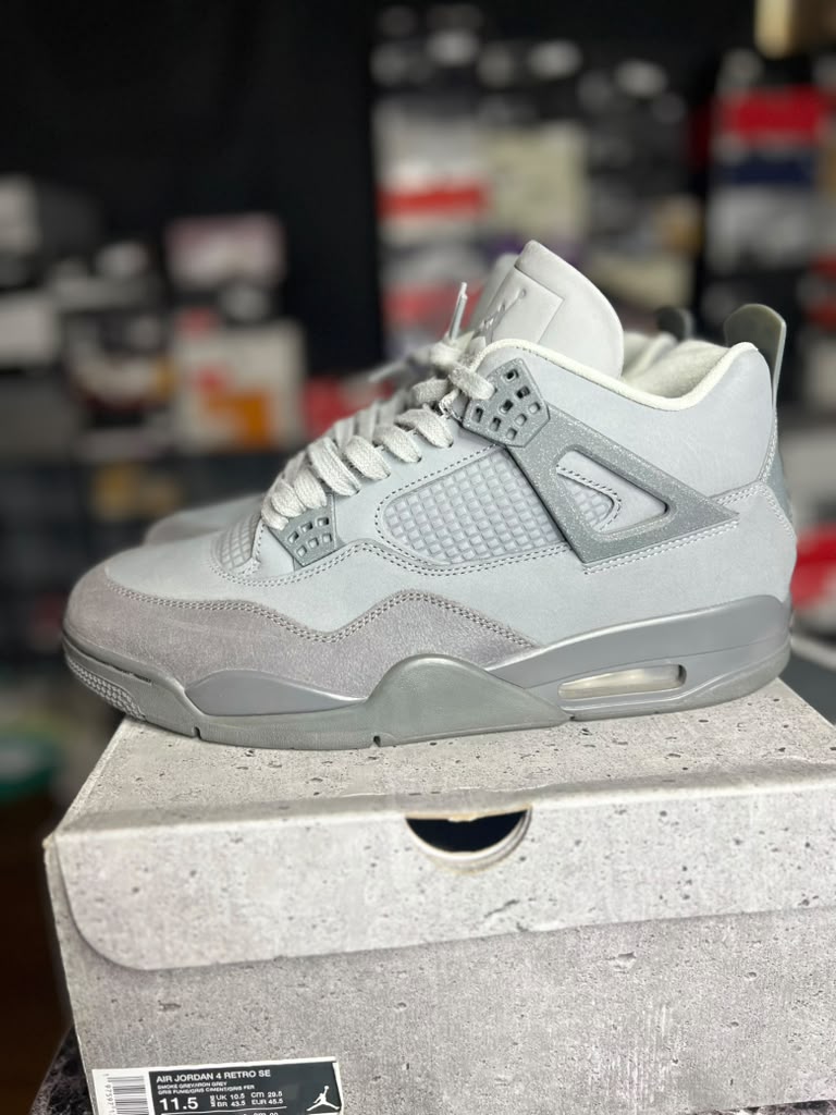 Air Jordan 4 Retro SE "Paris Olympics / Wet Cement" (Style Code: FQ7928-001) *PRE-LOVED*