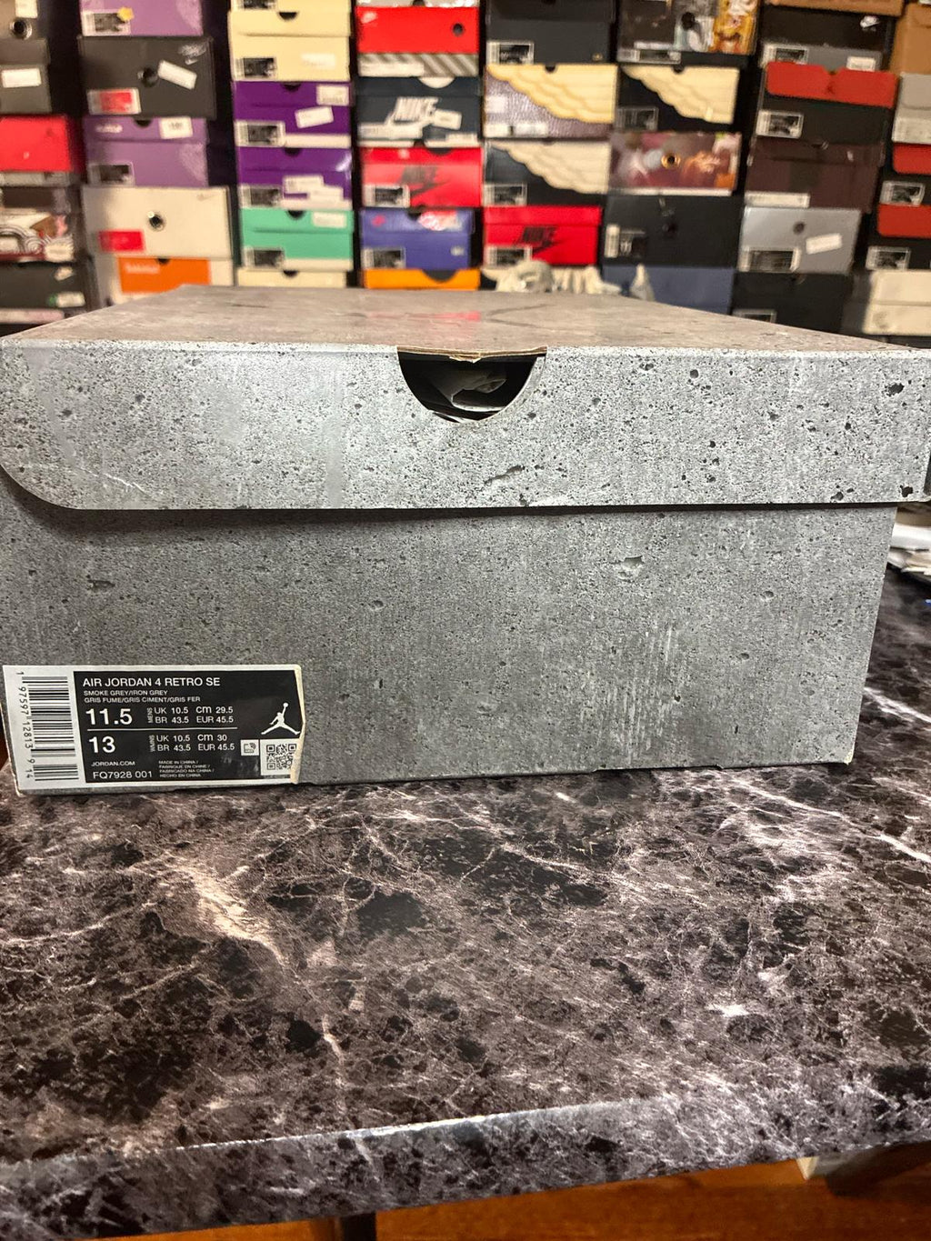 Air Jordan 4 Retro SE "Paris Olympics / Wet Cement" (Style Code: FQ7928-001) *PRE-LOVED*