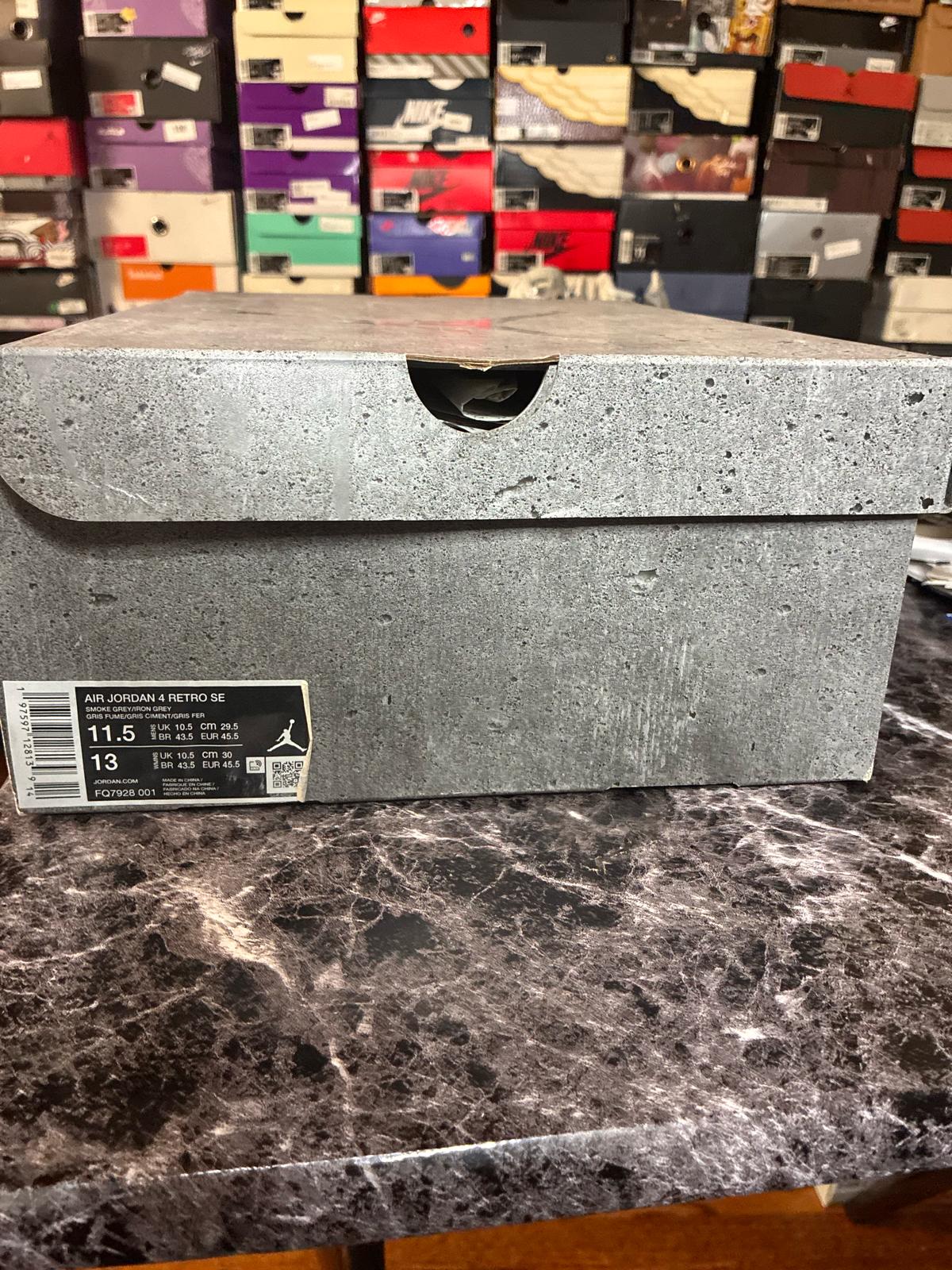 Air Jordan 4 Retro SE "Paris Olympics / Wet Cement" (Style Code: FQ7928-001) *PRE-LOVED*