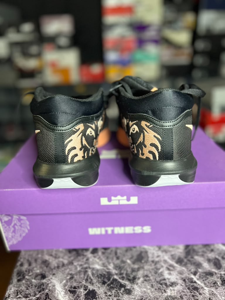 Nike LeBron Witness 8 "Black / Apricot Agate" (Style Code: HQ2139-001) *PRE-LOVED*