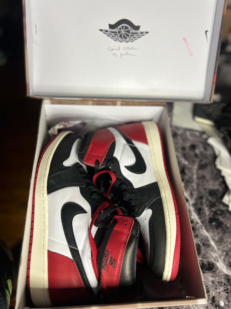Air Jordan 1 Retro High OG "Black Toe Reimagined" (Style Code: DZ5485-106) *NEW*