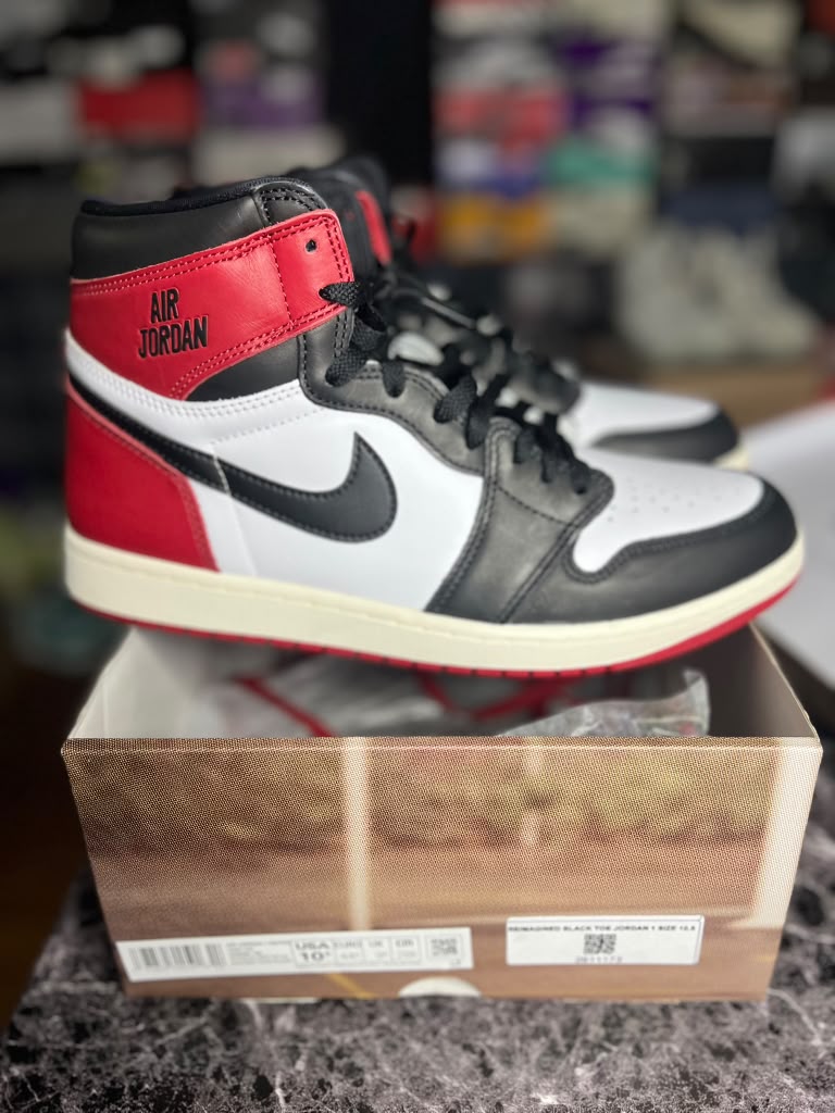 Air Jordan 1 Retro High OG "Black Toe Reimagined" (Style Code: DZ5485-106) *NEW*