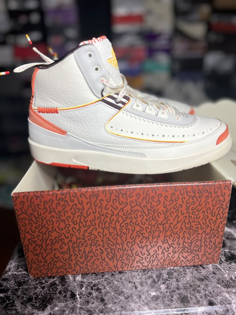 Air Jordan 2 Retro SP x Maison Château Rouge "United Youth International" (Style Code: DO5254-180) *PRE-LOVED*
