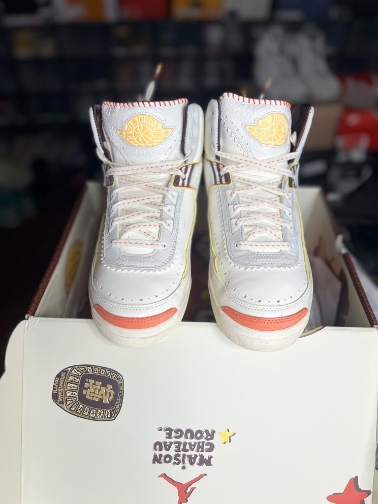 Air Jordan 2 Retro SP x Maison Château Rouge "United Youth International" (Style Code: DO5254-180) *PRE-LOVED*