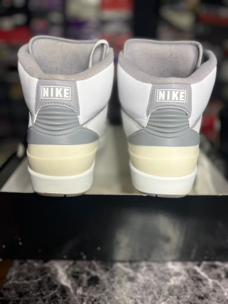 Air Jordan 2 Retro "Cement Grey / White Cement" (Style Code: DR8884-100) *PRE-LOVED*