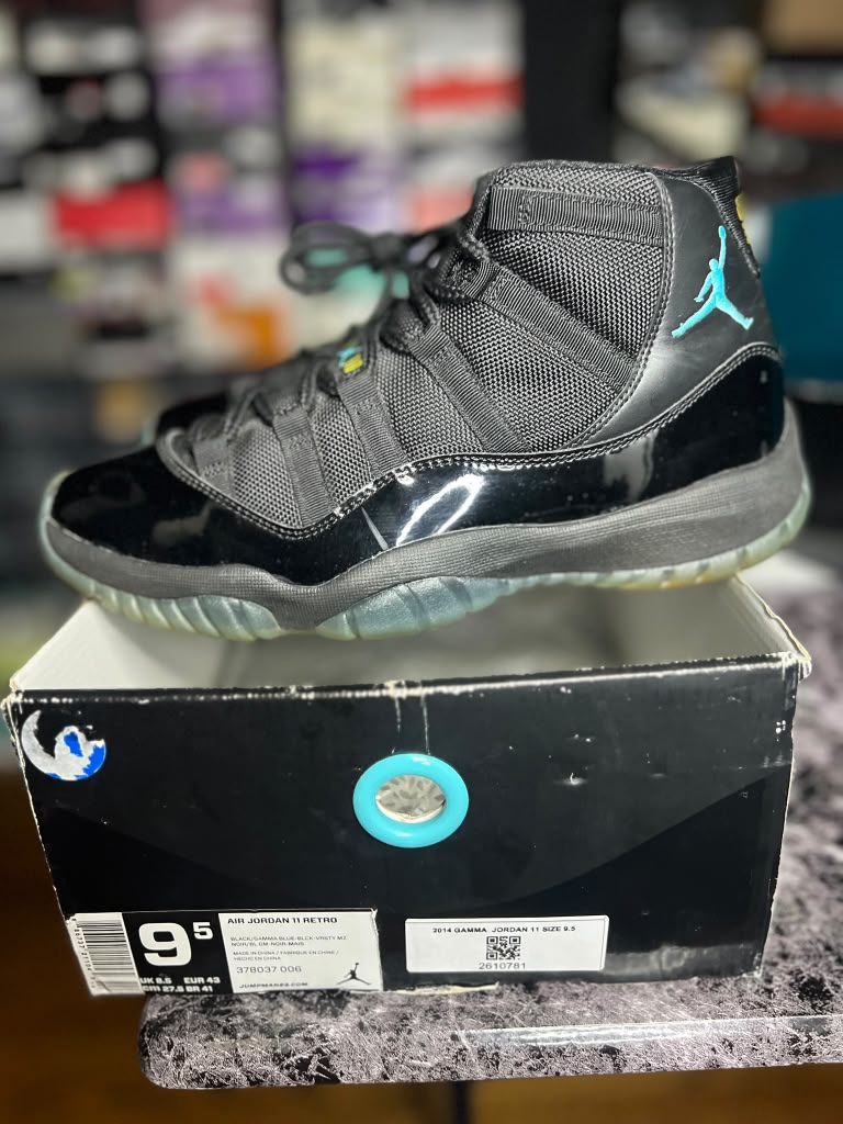 Air Jordan 11 Retro "Gamma Blue" (Style Code: 378037-006) *PRE-LOVED*