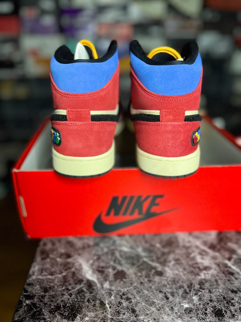 Blue The Great x Air Jordan 1 Mid SE "Fearless" (Style Code: CU2805-100) *NEW*