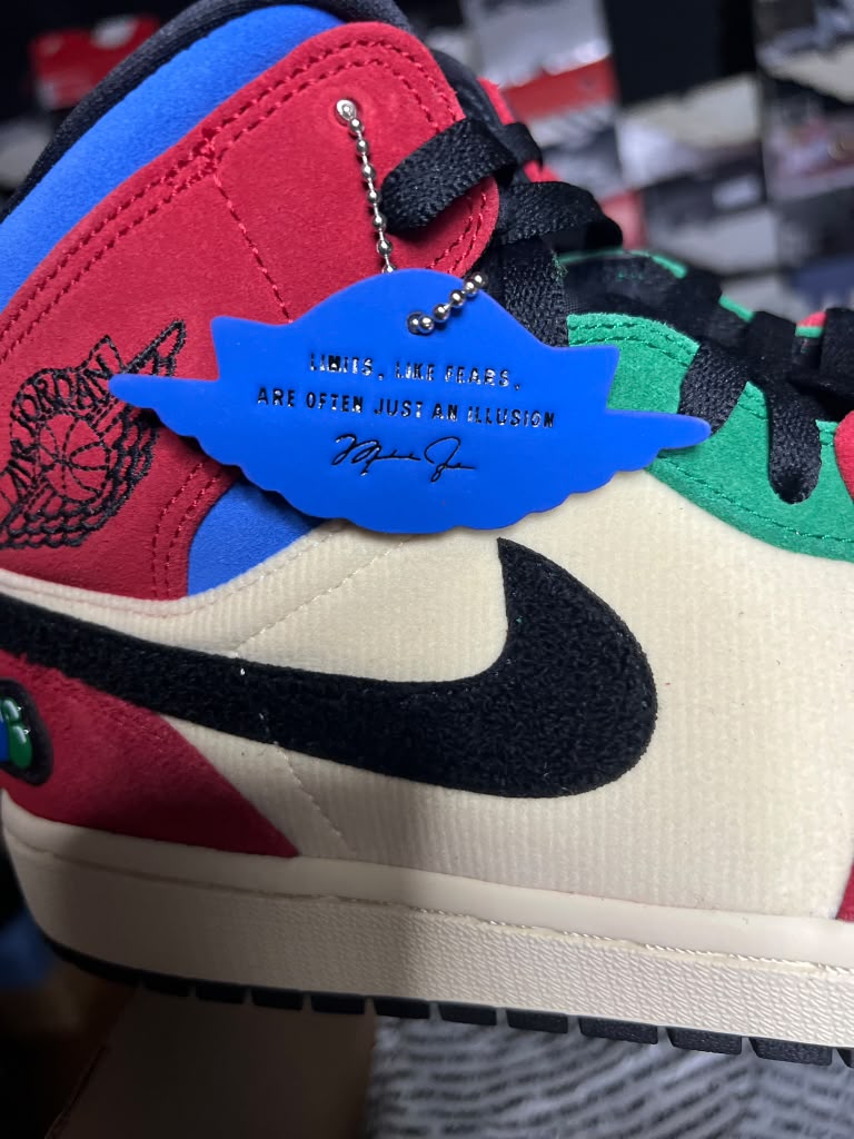 Blue The Great x Air Jordan 1 Mid SE "Fearless" (Style Code: CU2805-100) *NEW*