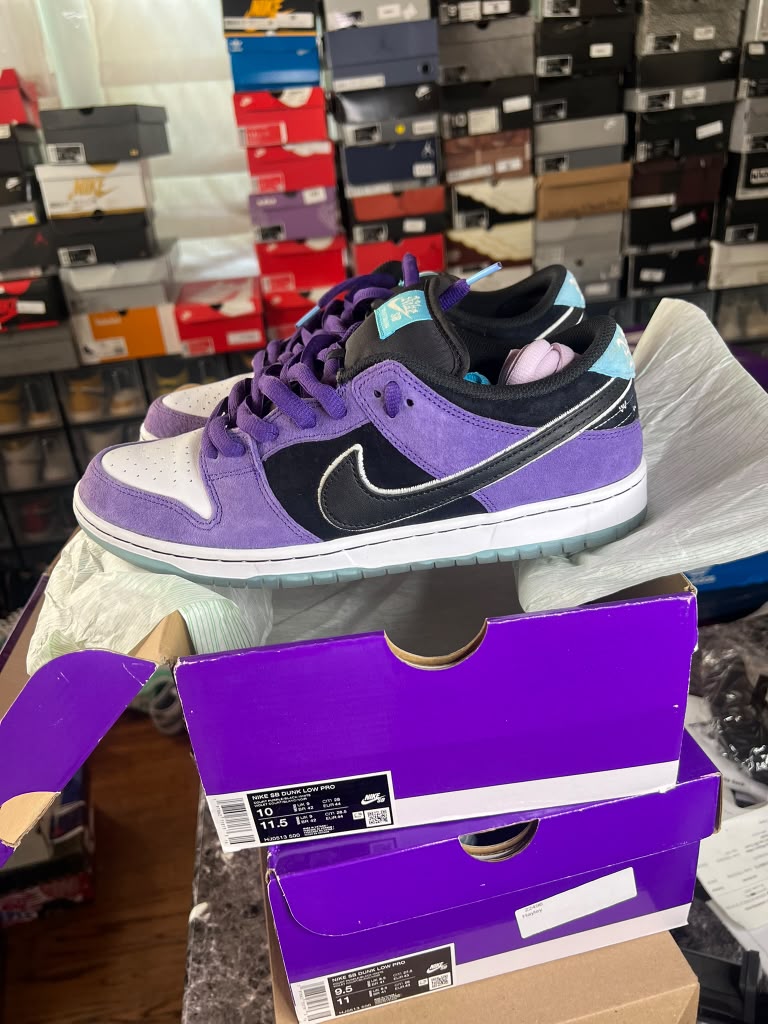 Nike SB Dunk Low Pro x Hayley Wilson "Court Purple" (Style Code: HJ0513-500) *PRE-LOVED*