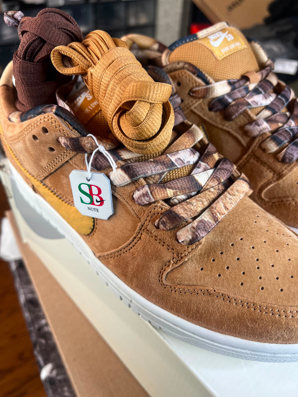 The Nike SB Dunk Low Pro QS "Brew & Biscuits" (SKU: IO9508-200) OG ALL *NEW*