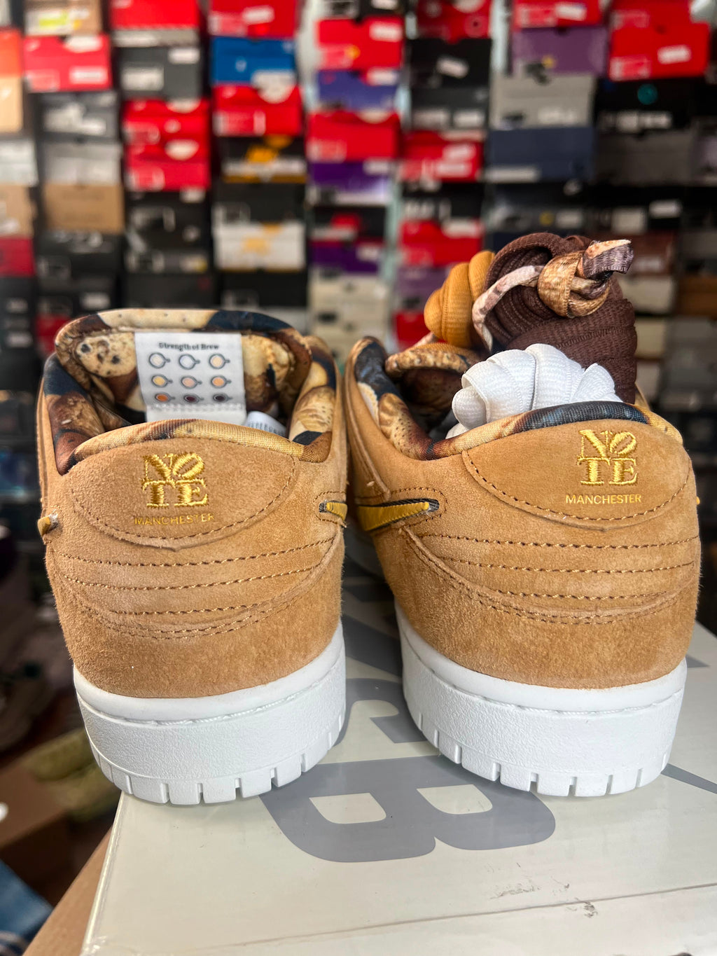 The Nike SB Dunk Low Pro QS "Brew & Biscuits" (SKU: IO9508-200) OG ALL *NEW*