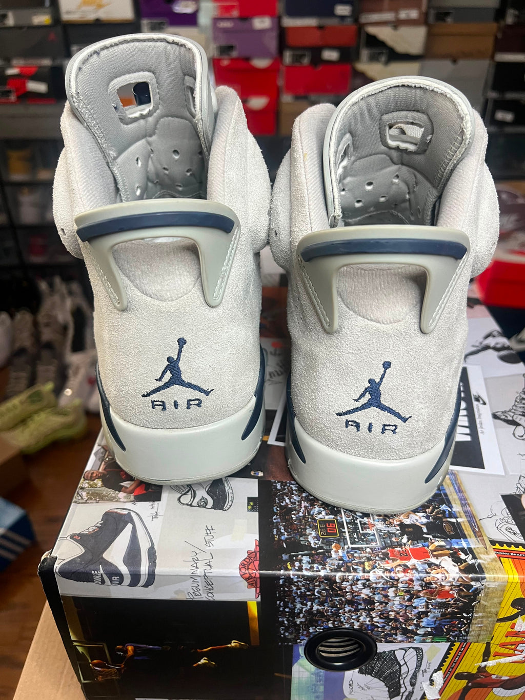 The Air Jordan 6 Retro "Georgetown" (Style Code: CT8529-012)