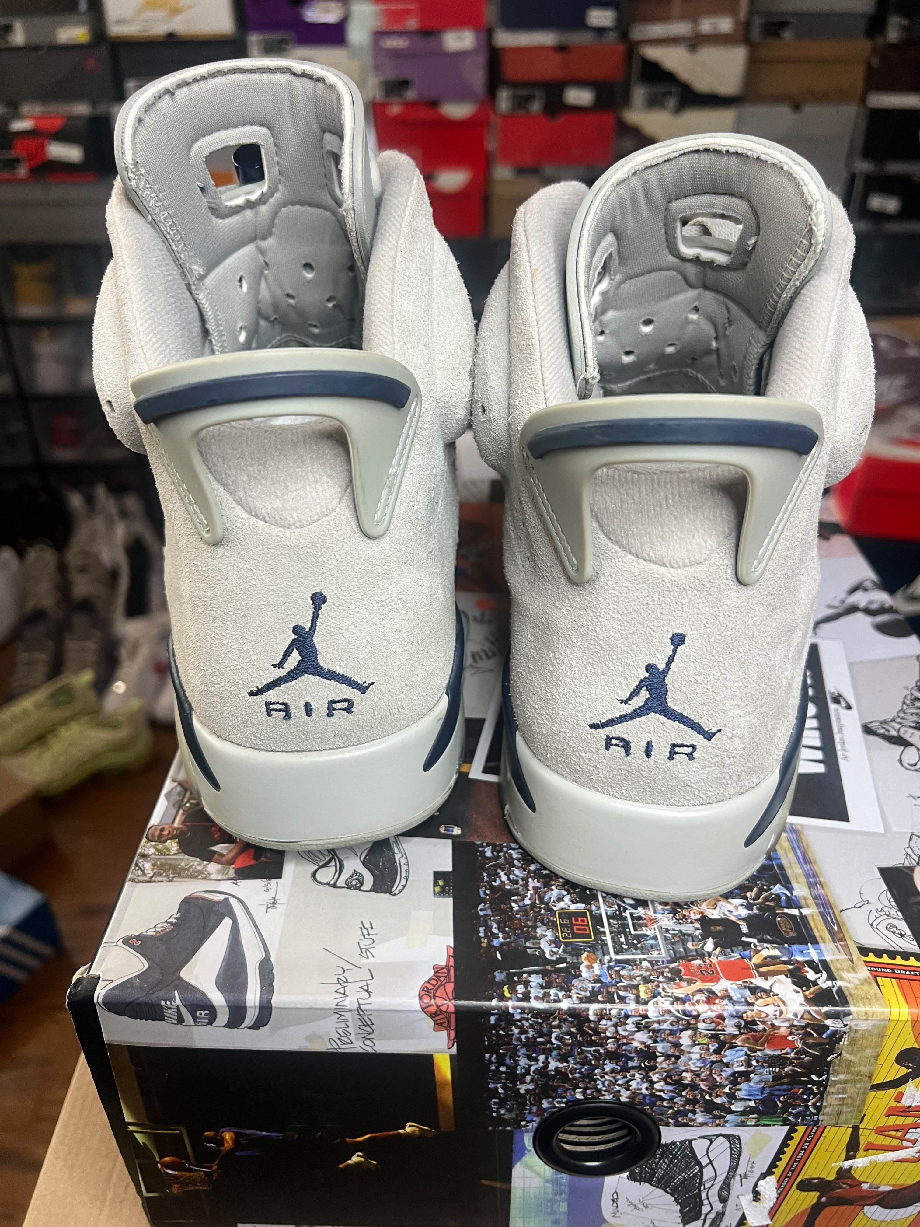 The Air Jordan 6 Retro "Georgetown" (Style Code: CT8529-012)