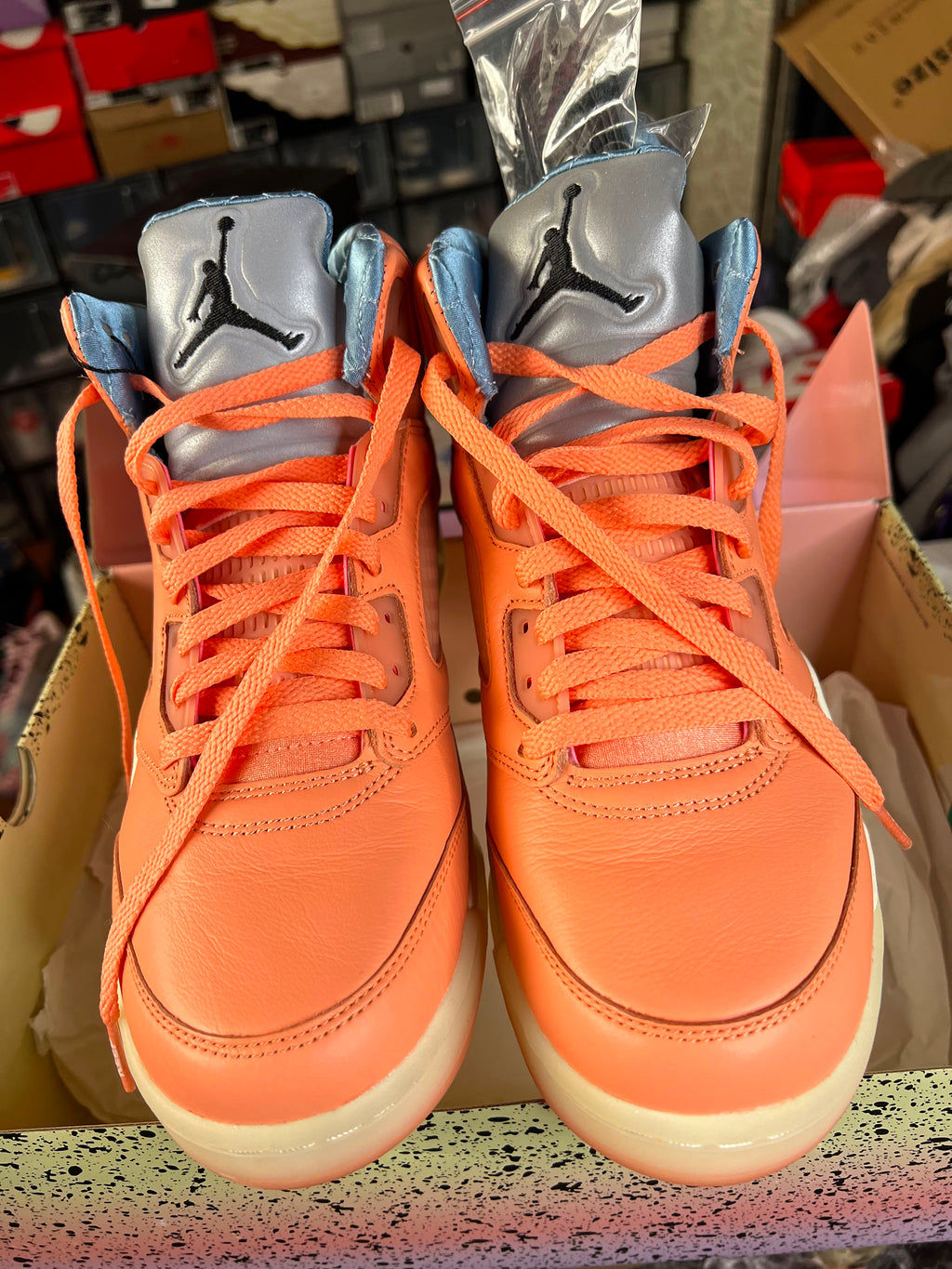 The Air Jordan 5 Retro x DJ Khaled 'We The Best - Crimson Bliss' (Style Code: DV4982-641) *Pre-Loved*