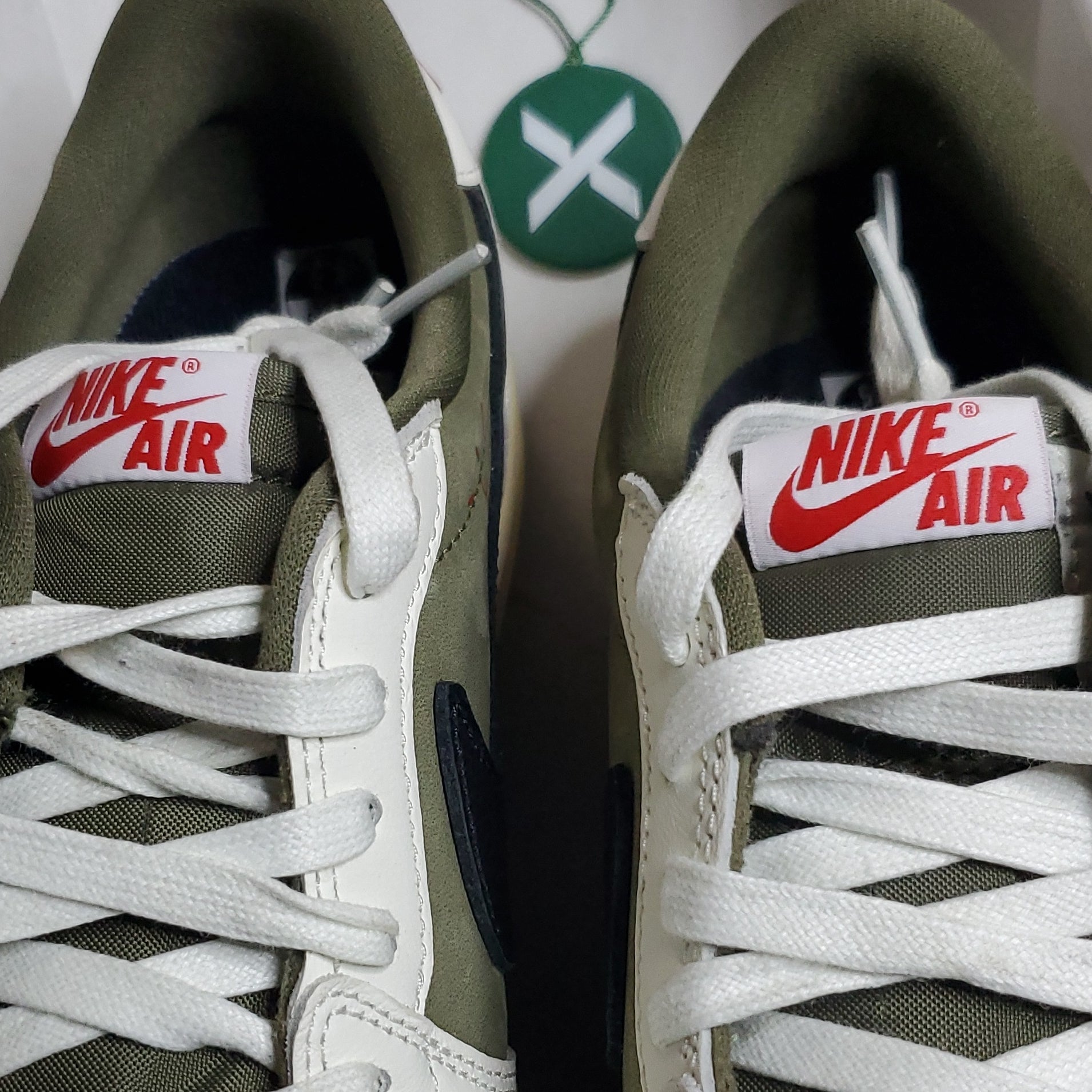 Jordan 1 Low OG SP "Travis Scott" Olive 9.5M